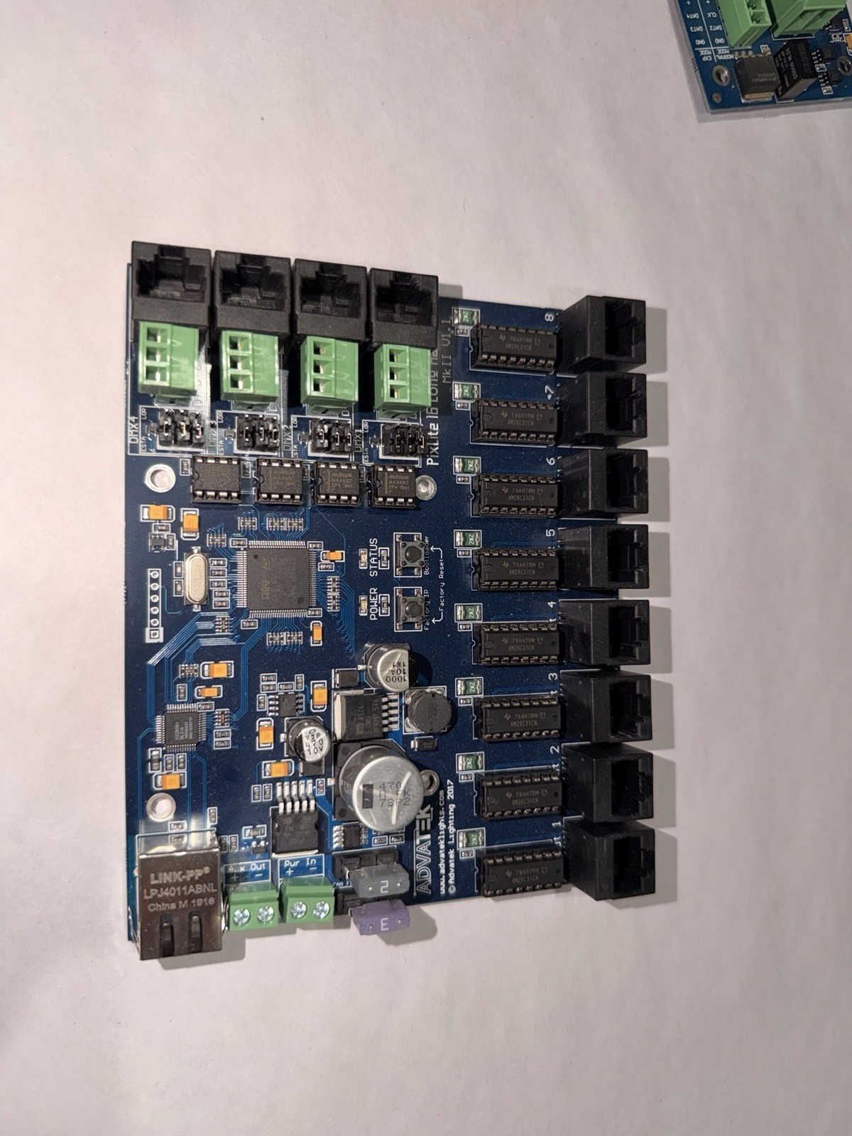 Advatek PixLite 16 Long Range Mk2 + Isolated Receiver | 96 Uni xLights ArtNet