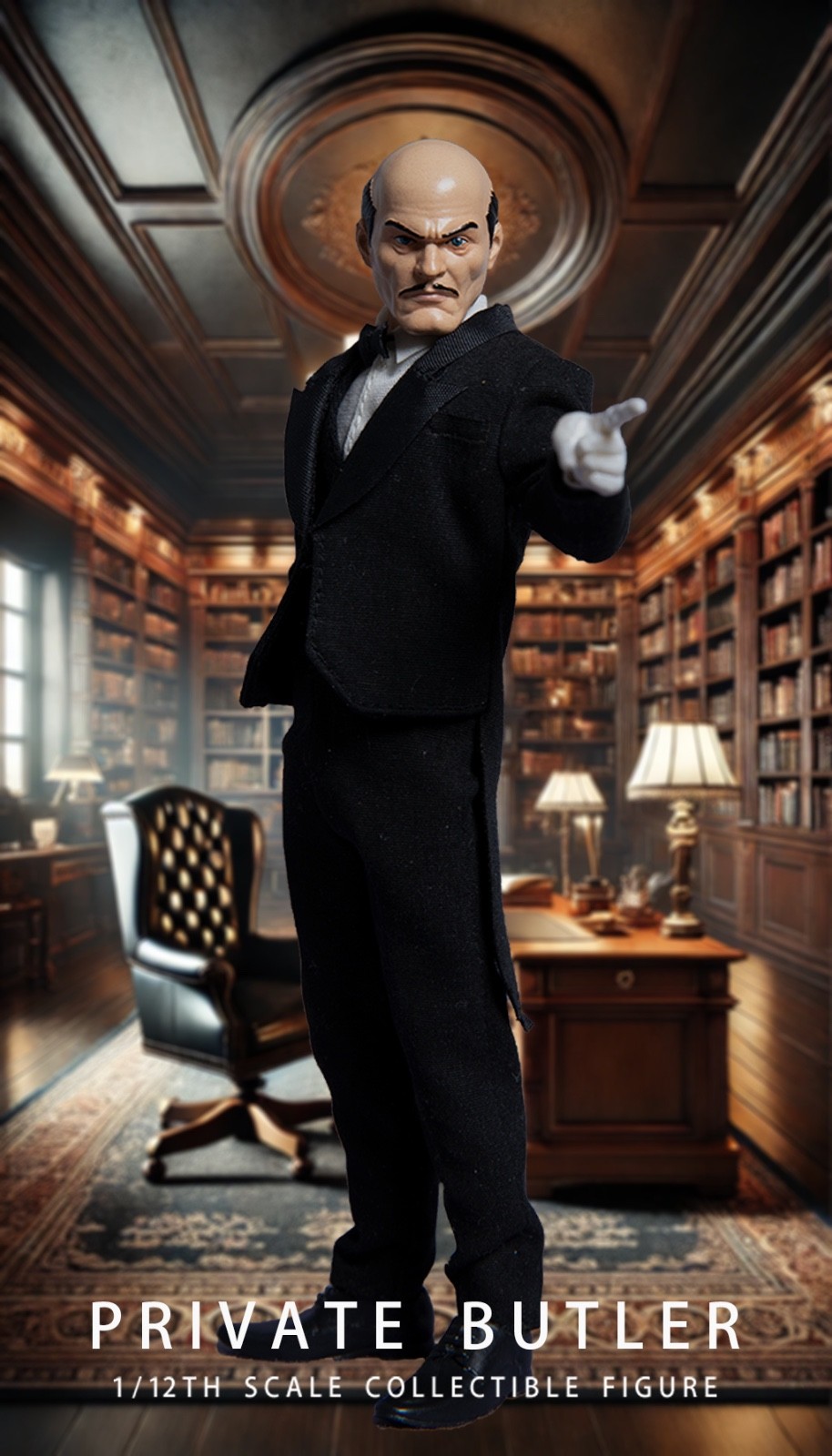 JM011: Joy Man JMToys 1/12 Private Butler 6" Action Figure