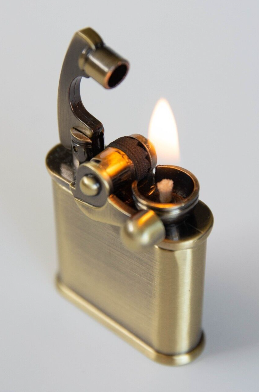 VINTAGE RETRO CLASSIC STYLE LIGHTER Trench Retro CAM IGNITION Lighter O Ring USA