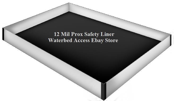 Queen Free Flow Waterbed Mattress With Zipper Cover, 12 mil liner and Heater