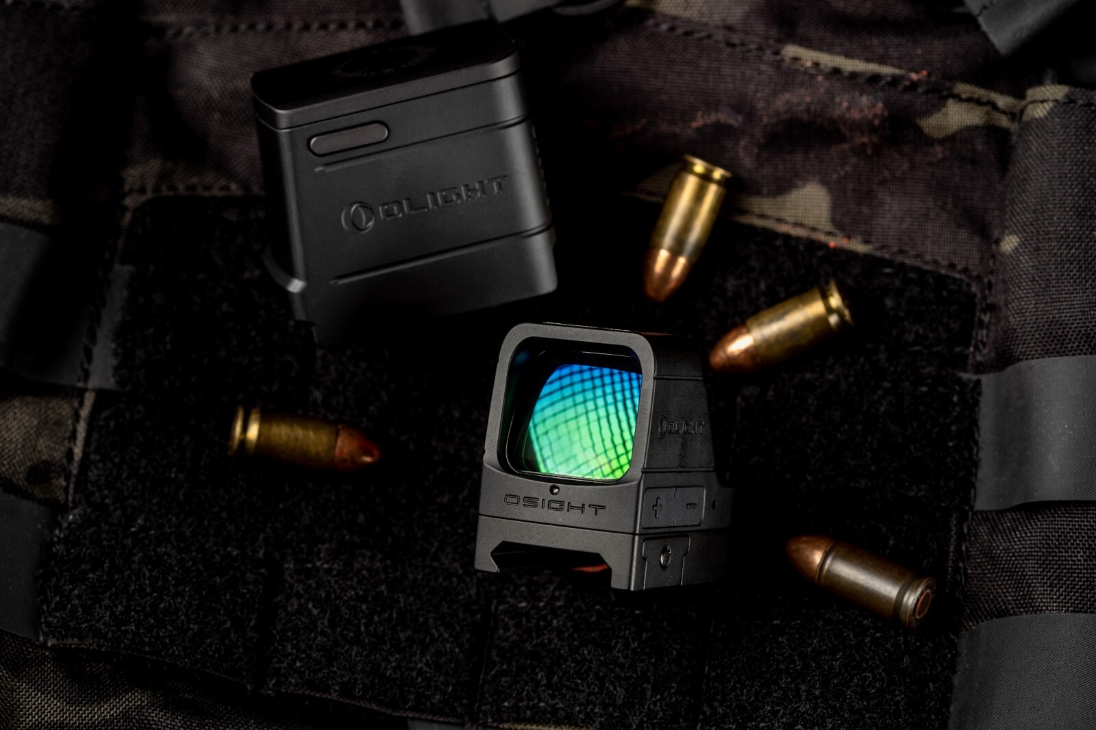 Olight Osight Green - See the Power, 3 MOA, First Magnetic Charging Cover