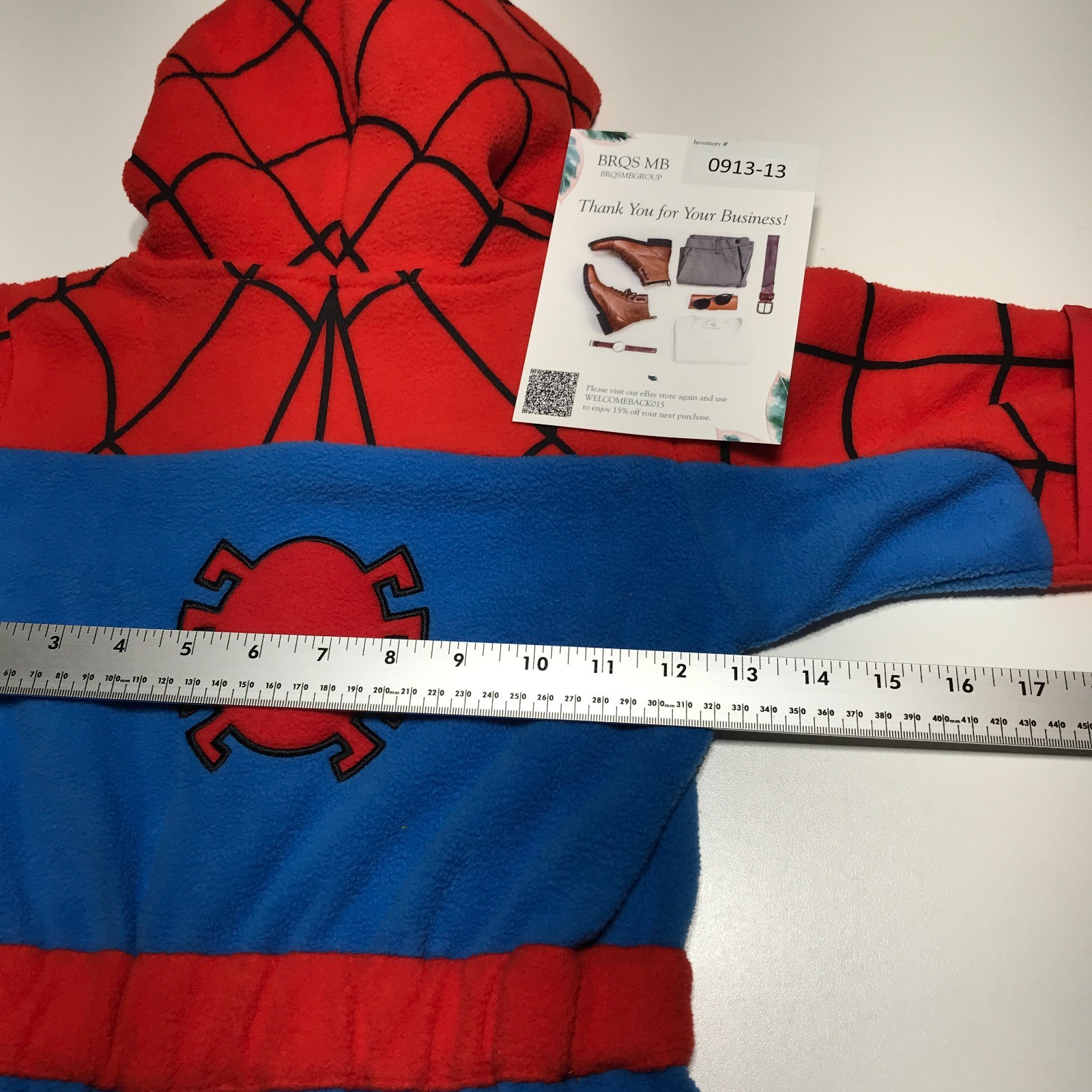 NWT Cuddle Club Marvel Fleece Spiderman One Piece Hooded Costume Toddler 18-24 M