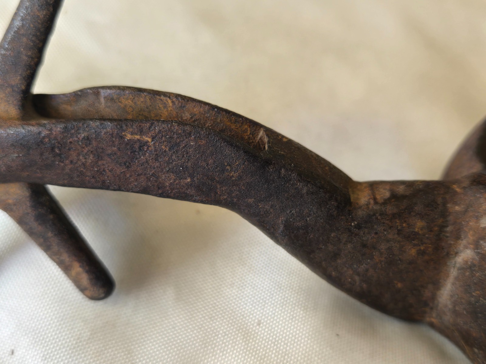 Antique Large Iron Spur