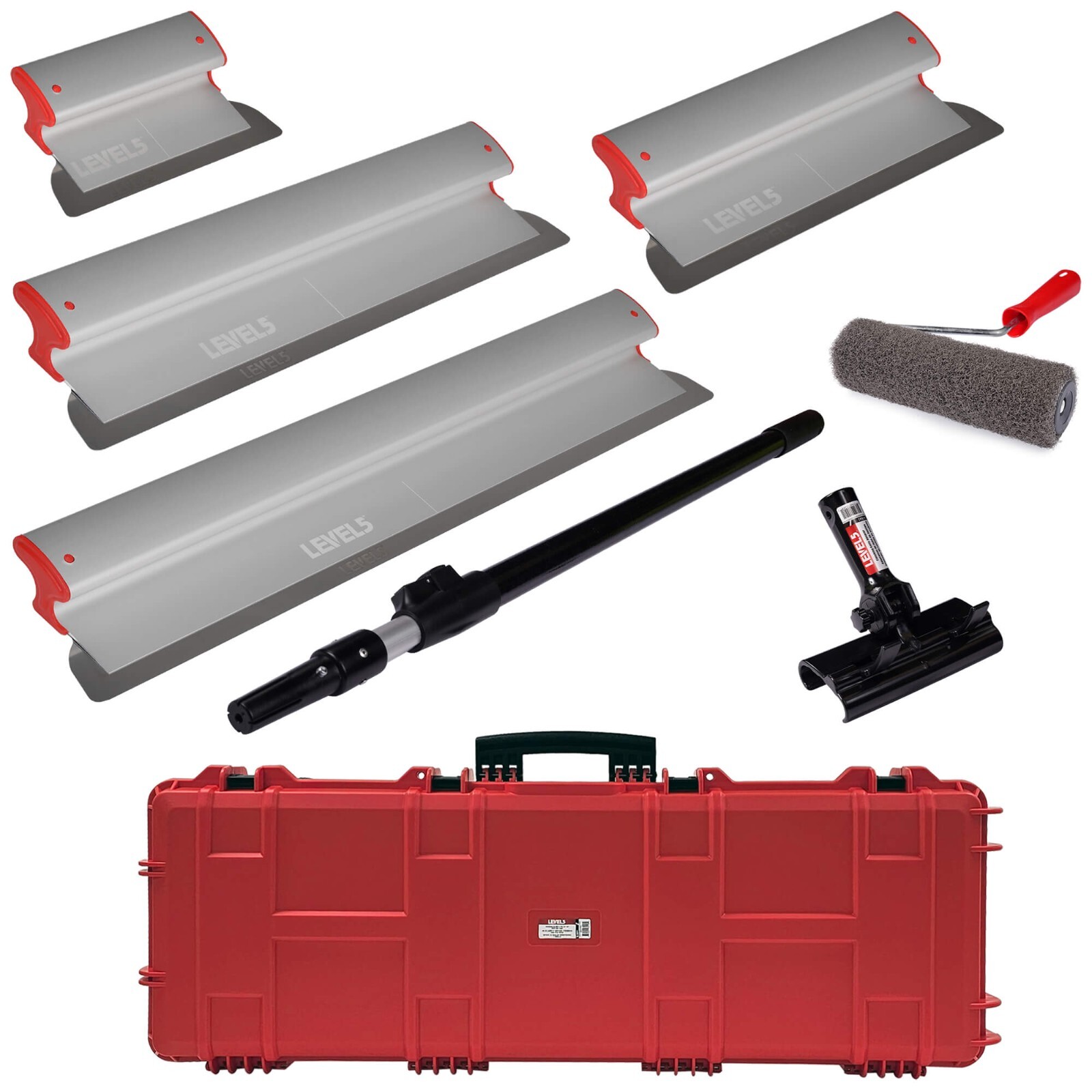 LEVEL5 Drywall Skimming Blade Set W/ Roller | 5-550R