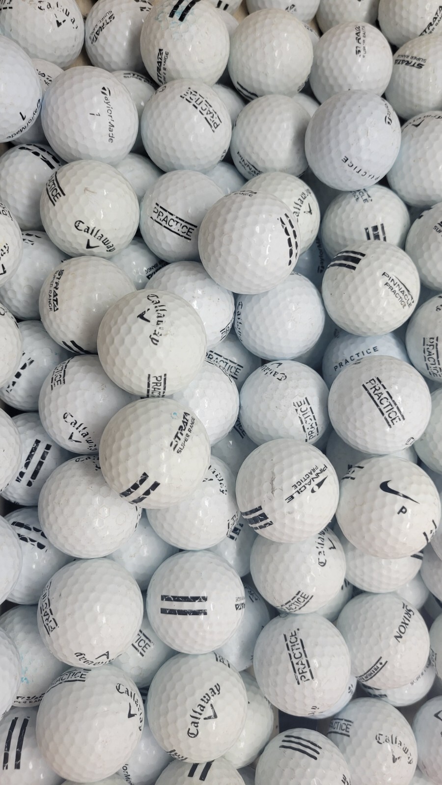 180 Range golf balls white Grade D. Free Shipping!