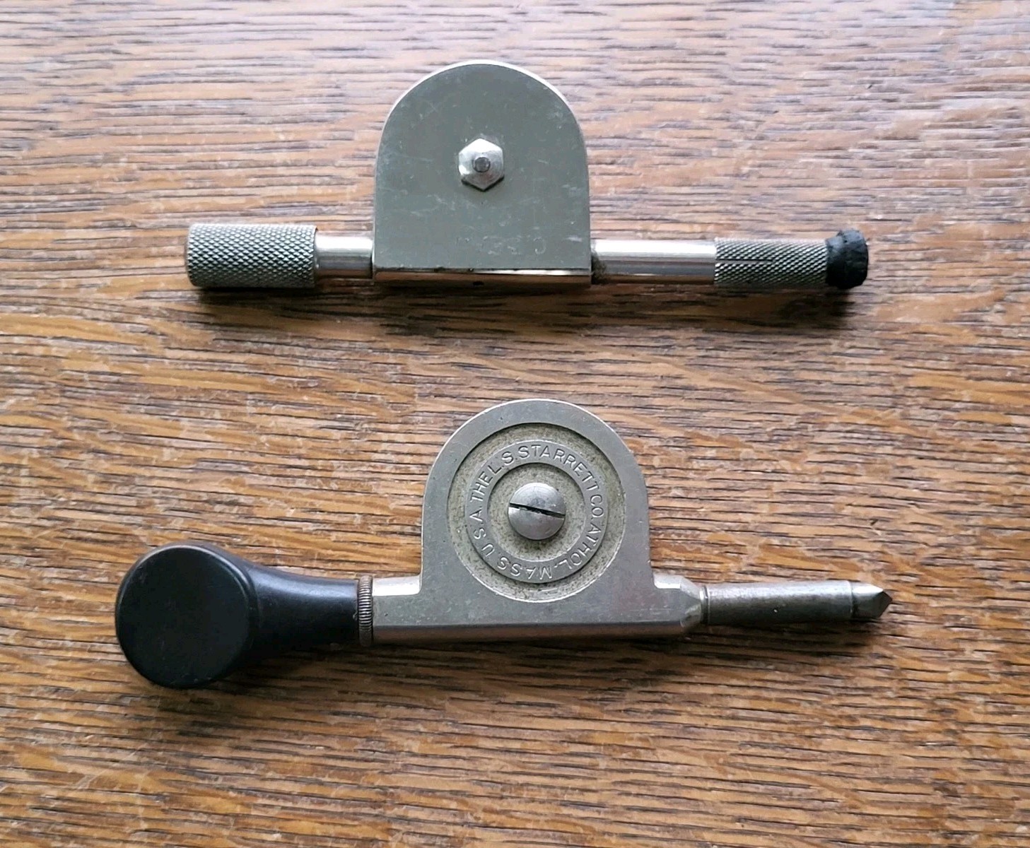 (2) Vintage Speed Indicators - L. S. Starrett & Goodell-Pratt Machinist Tools