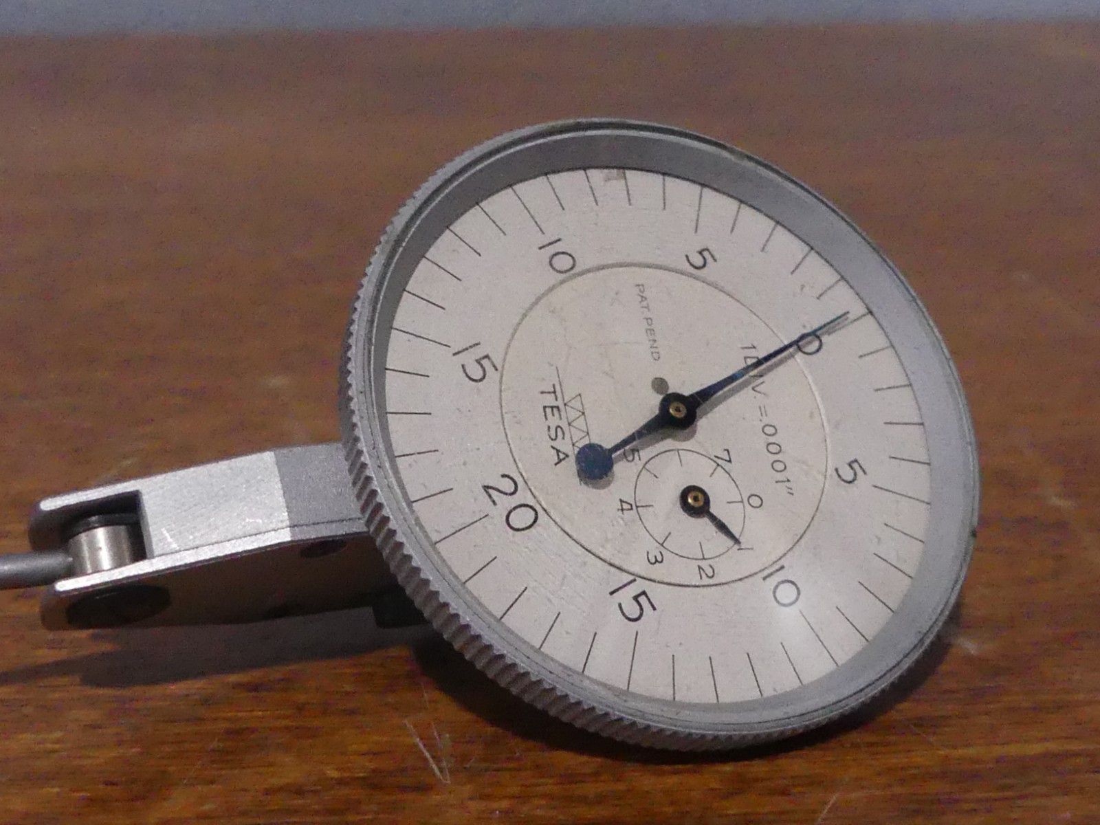 Lot of 2 Vintage Tesa Dial Test Indicator .0001''