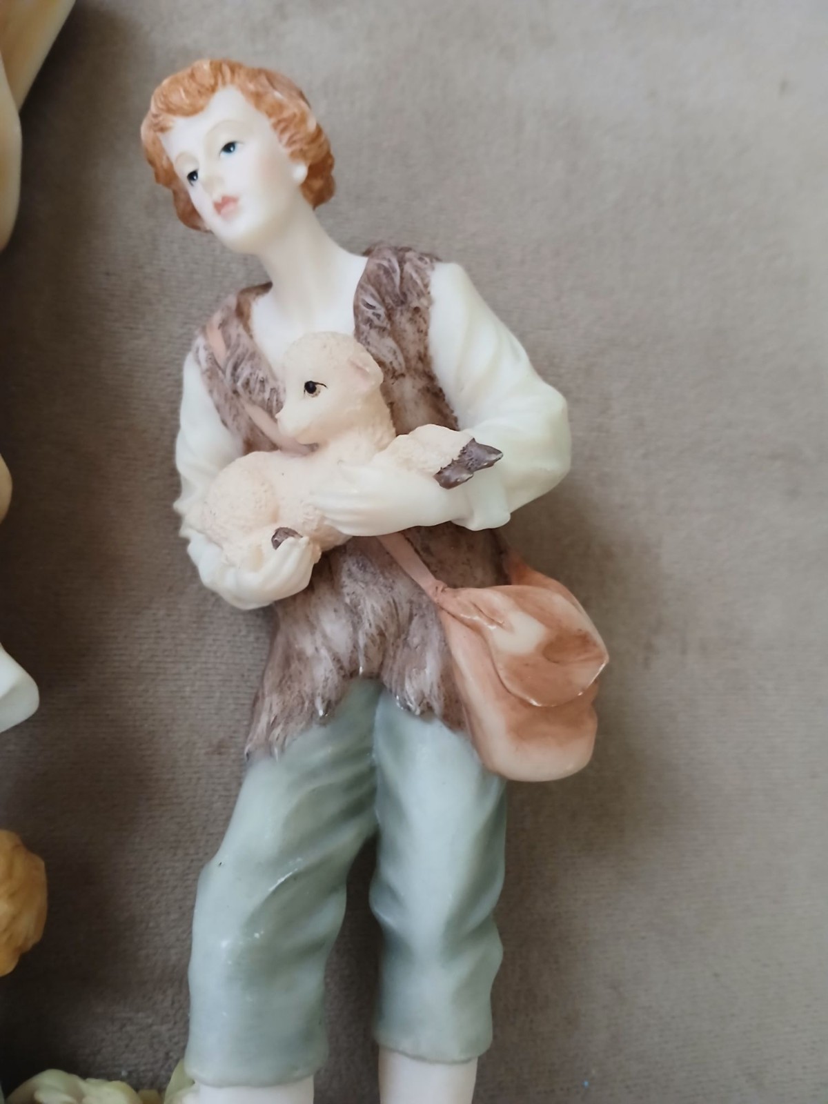 Vintage Roman Seraphim Classics Heaven on Earth Nativity Set 11 Figures & Stable