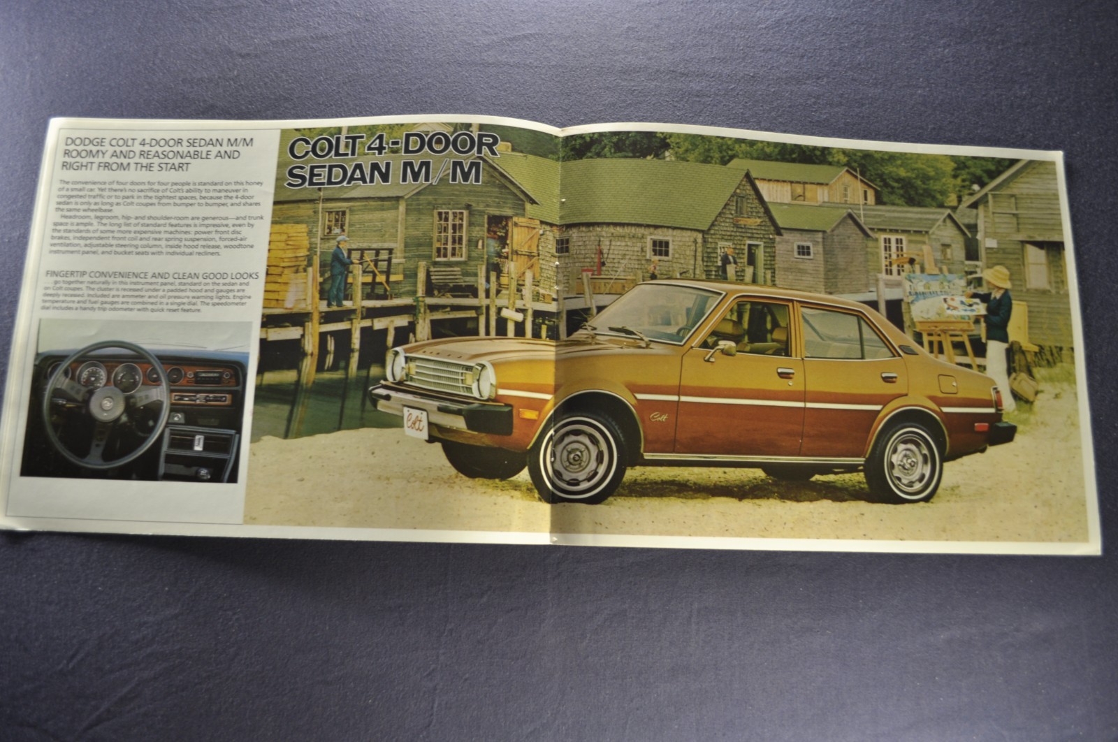 1978 Dodge Colt Brochure Coupe Sedan Wagon Mitsubishi Excellent Original 78