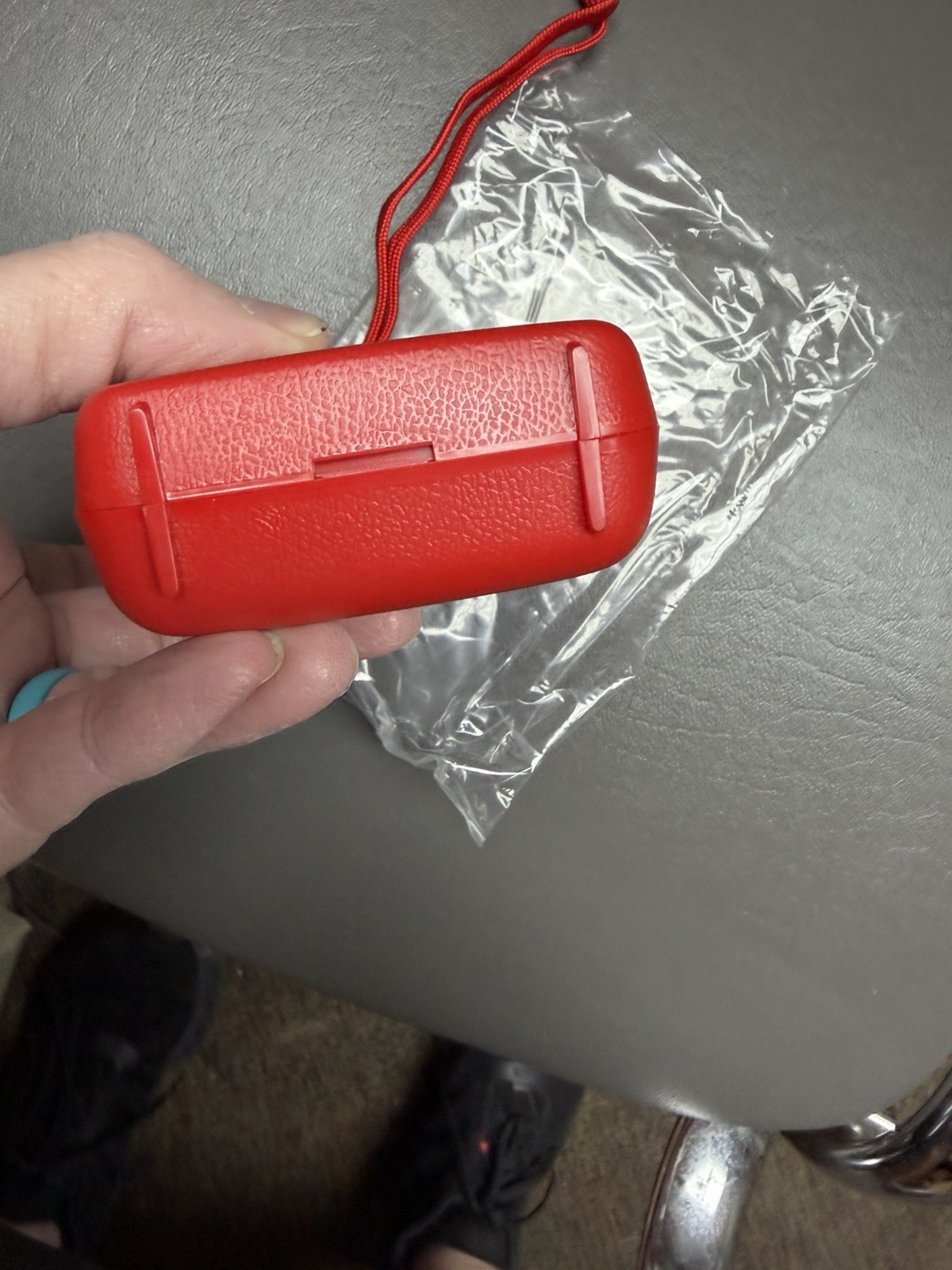 Vintage Panasonic R-1052 Red Portable AM Radio NEW In Box Complete w/Paperwork