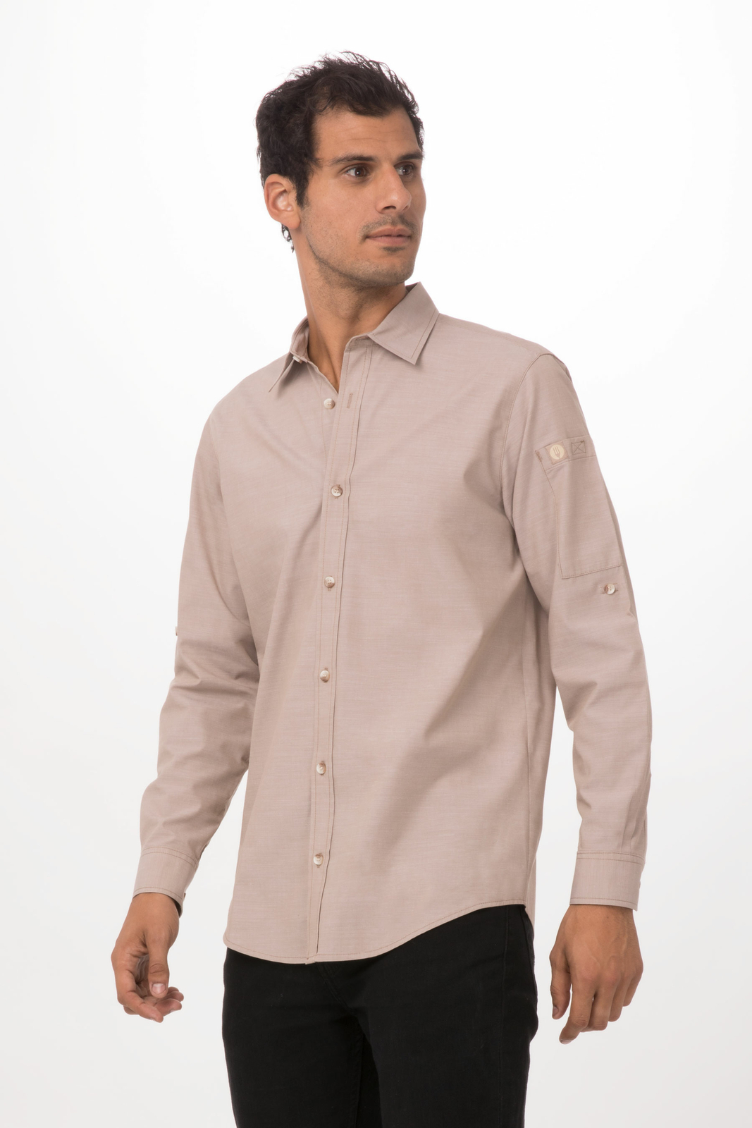 Chef Works Mens Chambray Shirt (SLMCH005)