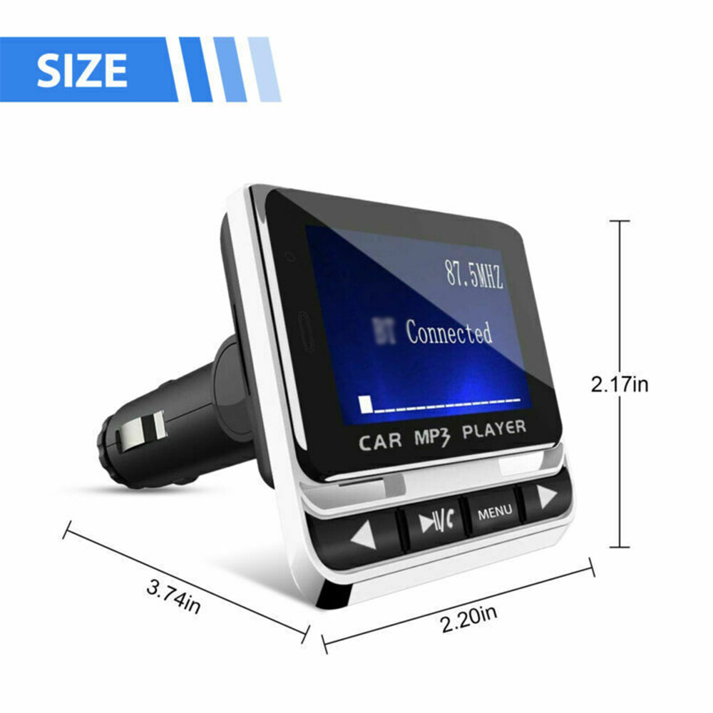 Bluetooth Wireless FM Transmitter Car MP3 Player Radio Adapter Kit USB Charger*