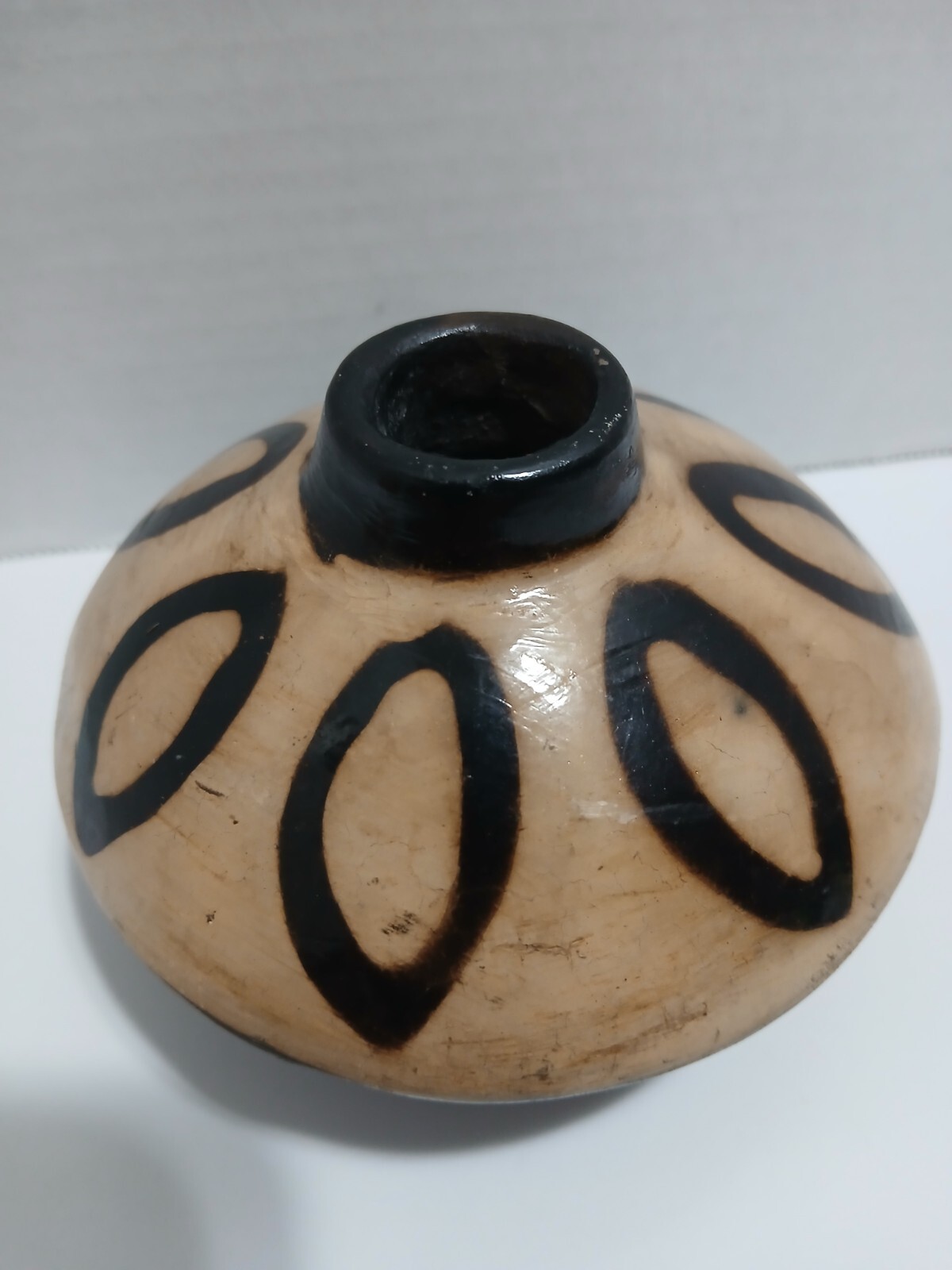 Honduras Tribe Seed Pot Central America Pottery vintage