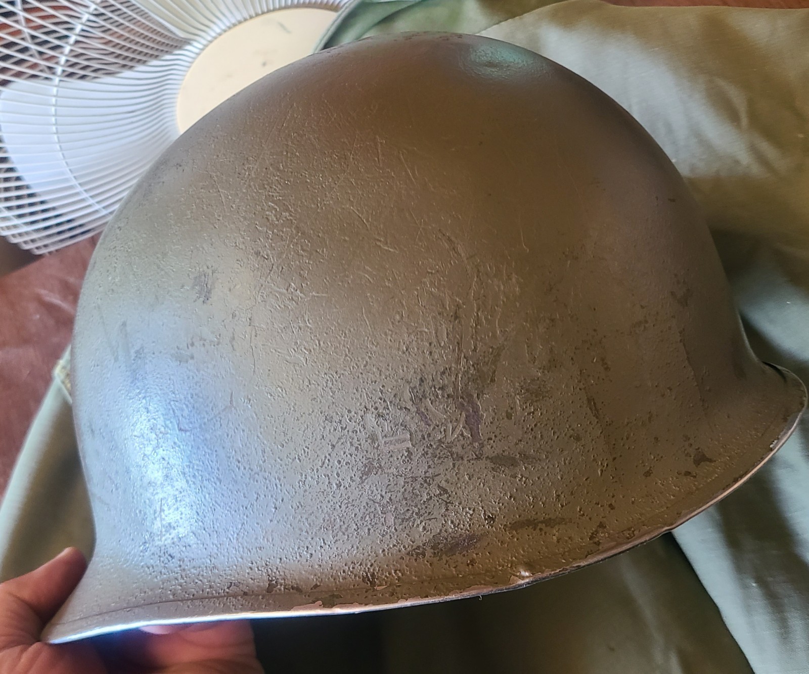 WW2 Fixed Bale Helmet - Original Relic - 220A Early War