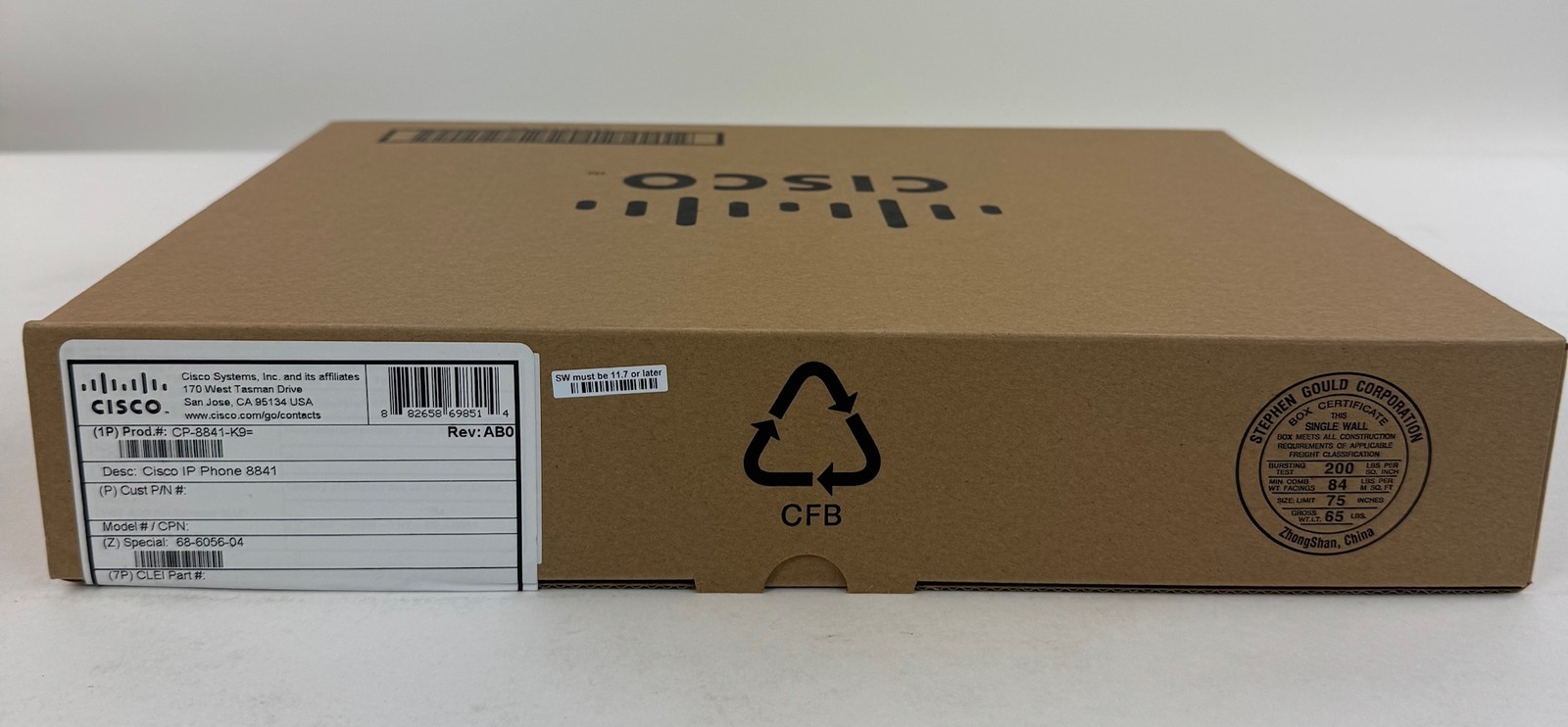 Cisco 8841 IP Phone - CP-8841-K9= - New - Unused - Bulk