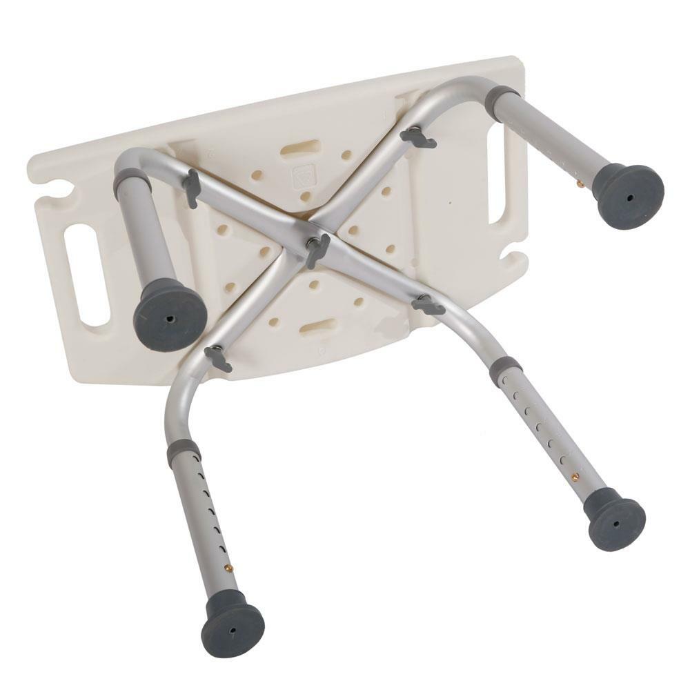 Adjustable Height Shower Stool Seat Tub Bench Bath Chair, New