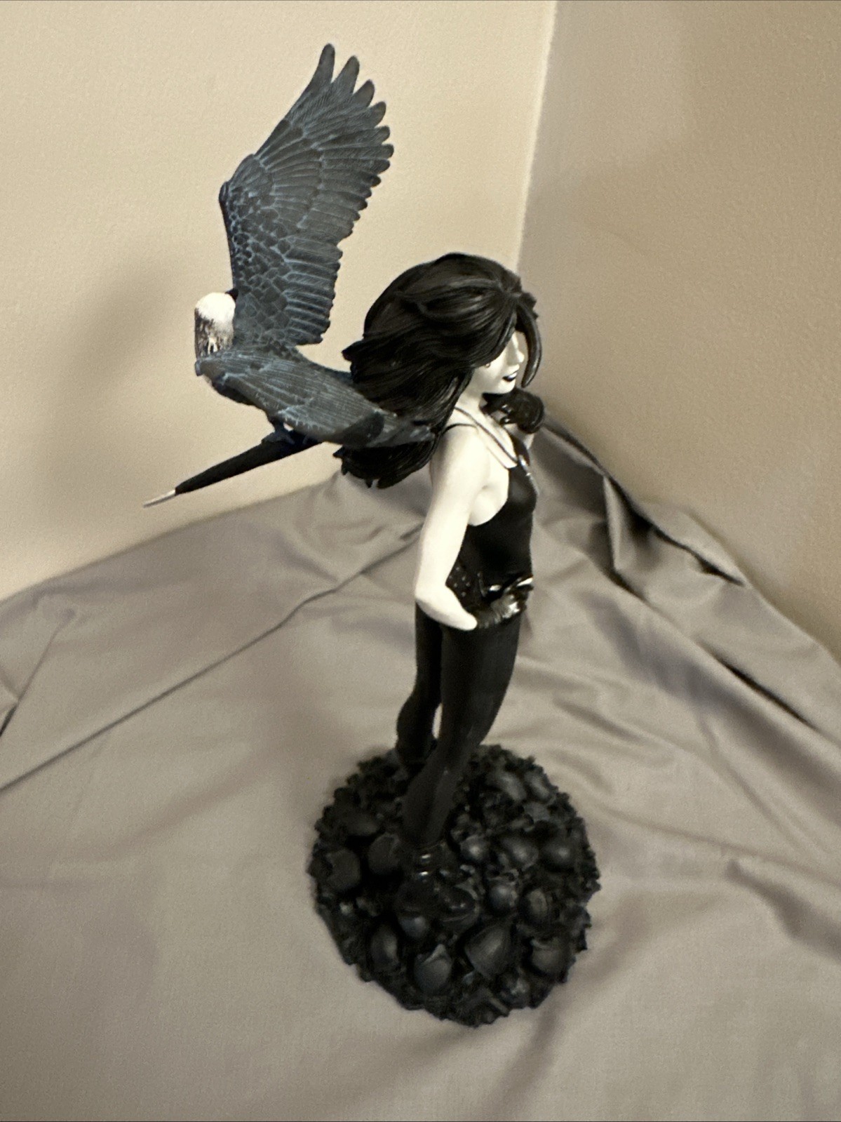 DC Sandman Death Porcelain Statue - Limited Edition Figurine, Used