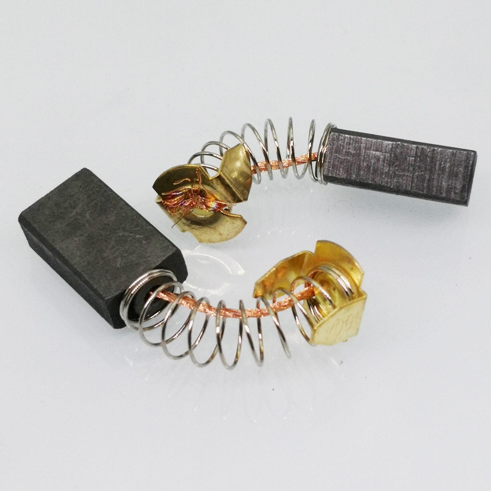 US Stock 10pcs 6mm x 10mm x 16mm Carbon Brushes Motor Brush Set Replacement #103