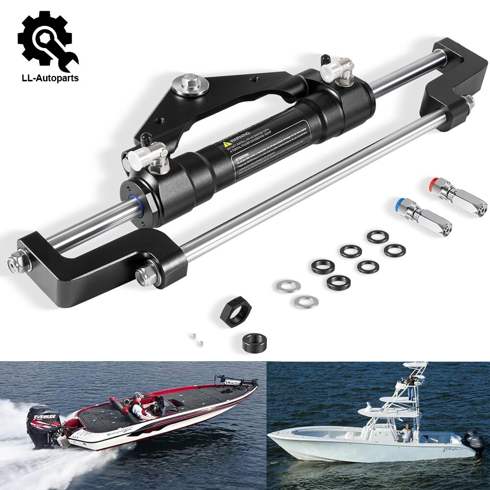 HC5345-3 For SeaStar Hydraulic Steering Cylinder Ram Marine Boat Outboard 300HP