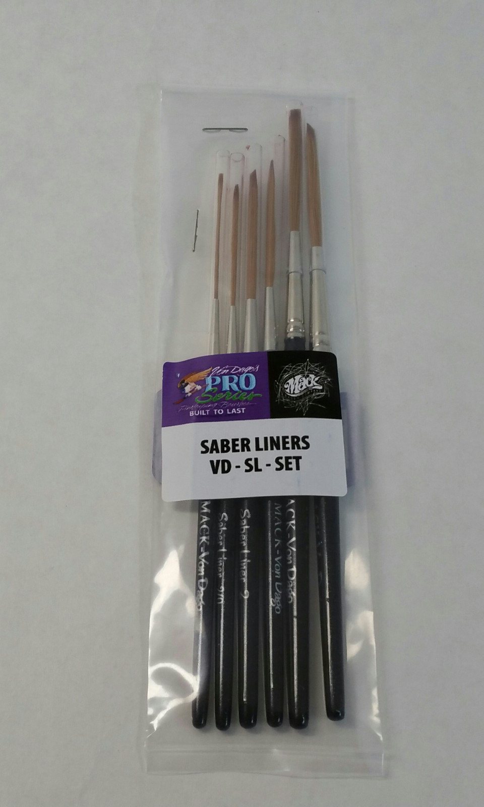 PROFESSIONAL "Pro Series" Lettering & Outlining 6 Brush Set - PRO'S KNOW