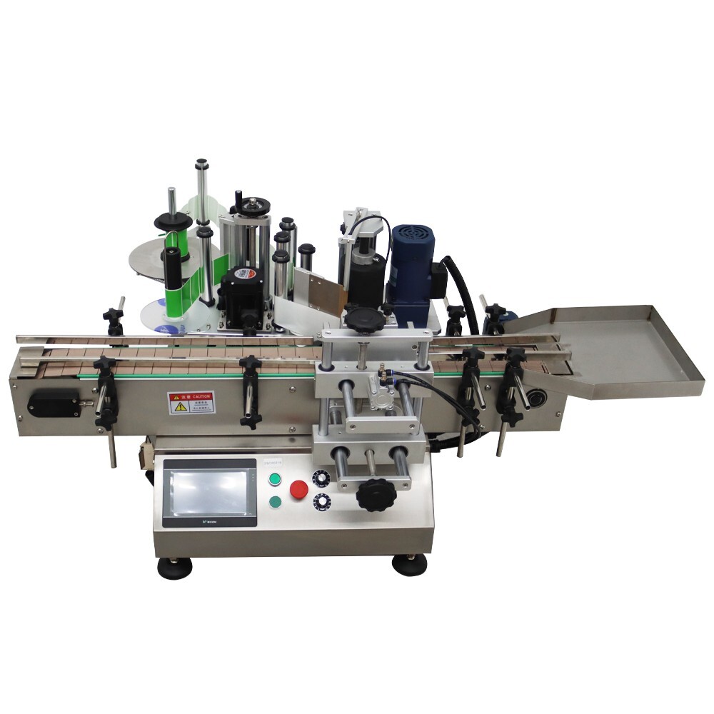 LT-150 Automatic Desktop Conveyor Round Bottle High Speed Labeling Machine 110V
