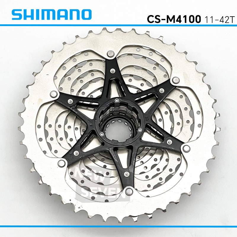 Shimano DEORE CS-M4100 10 Speed Cassette 11-42T HG Hub MTB Gravel-OE