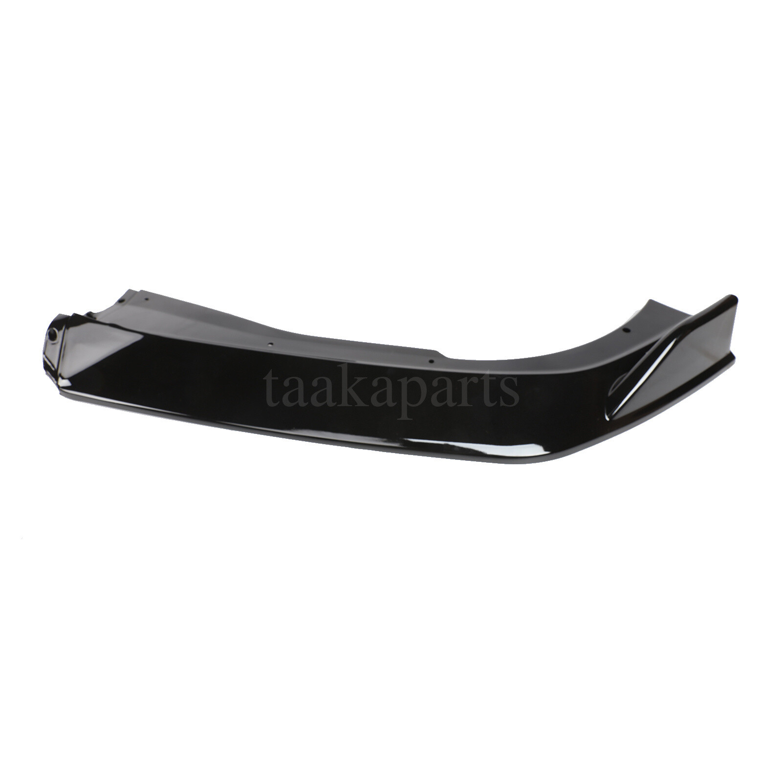 Glossy Black Front Bumper Lip Splitter Spoiler For Honda Accord Sport 18-20