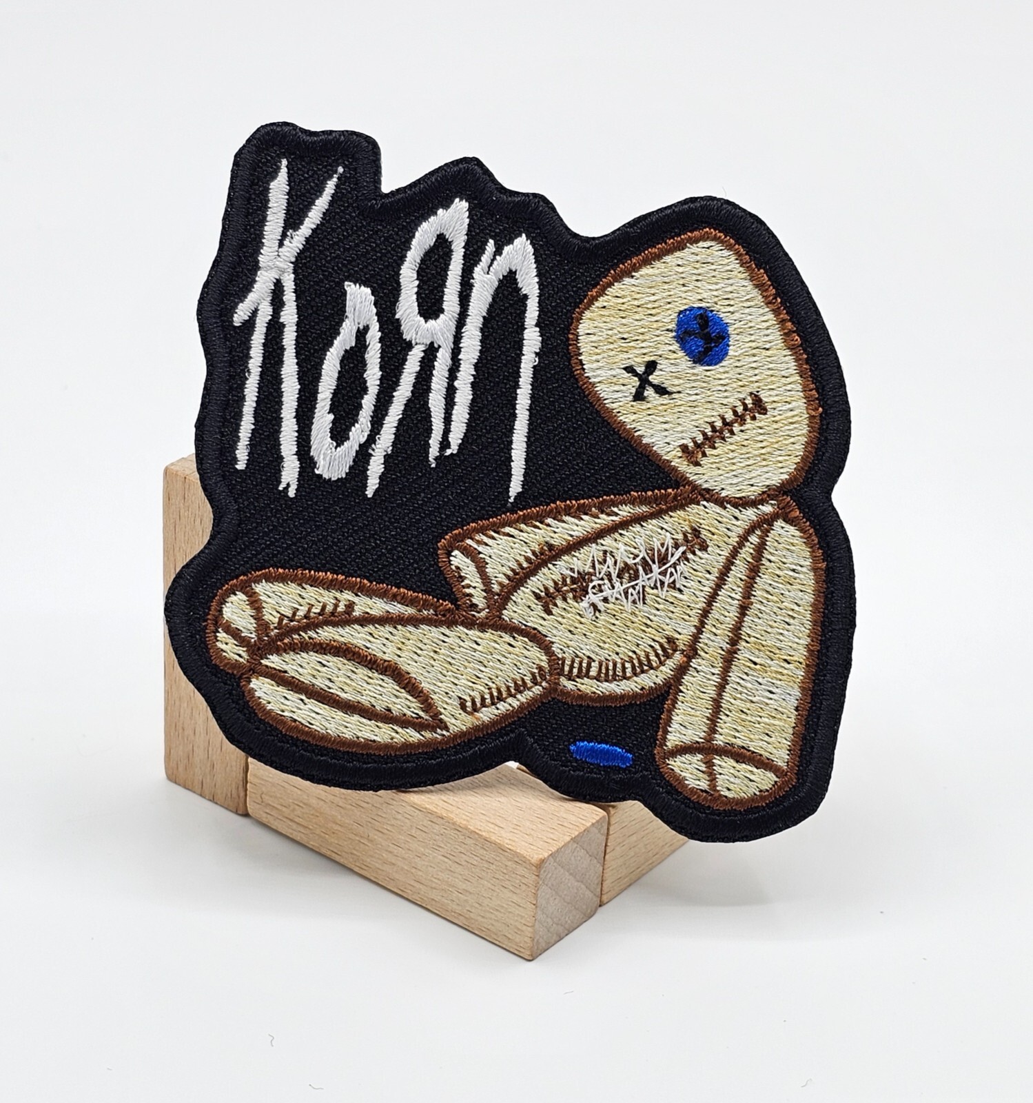 Korn patch, Korn embroidery patch, Korn rock band patch, iron/sew on patch,