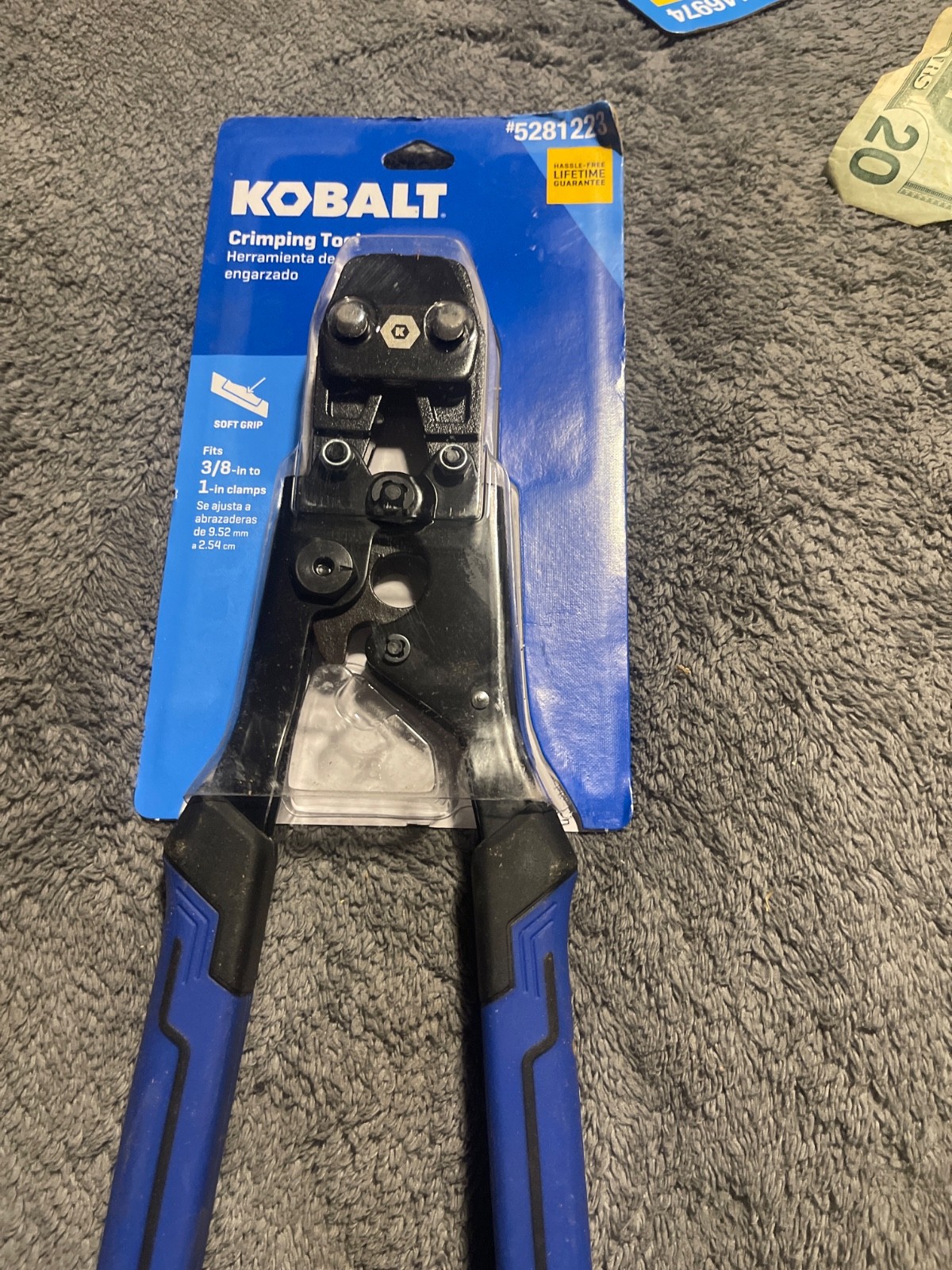 Sharkbite 865894 PEX Crimp Tool for 1/2" & 3/4" Copper Crimp Rings