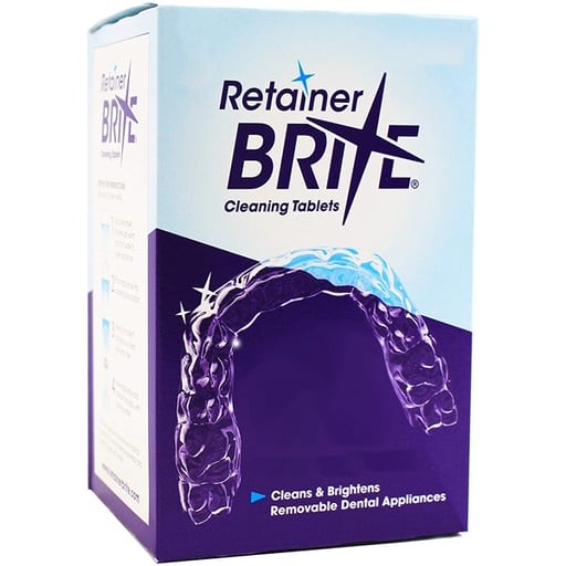 Dentsply Sirona RB-92 Retainer Brite Removable Appliance Cleaning Tablets 96/Bx