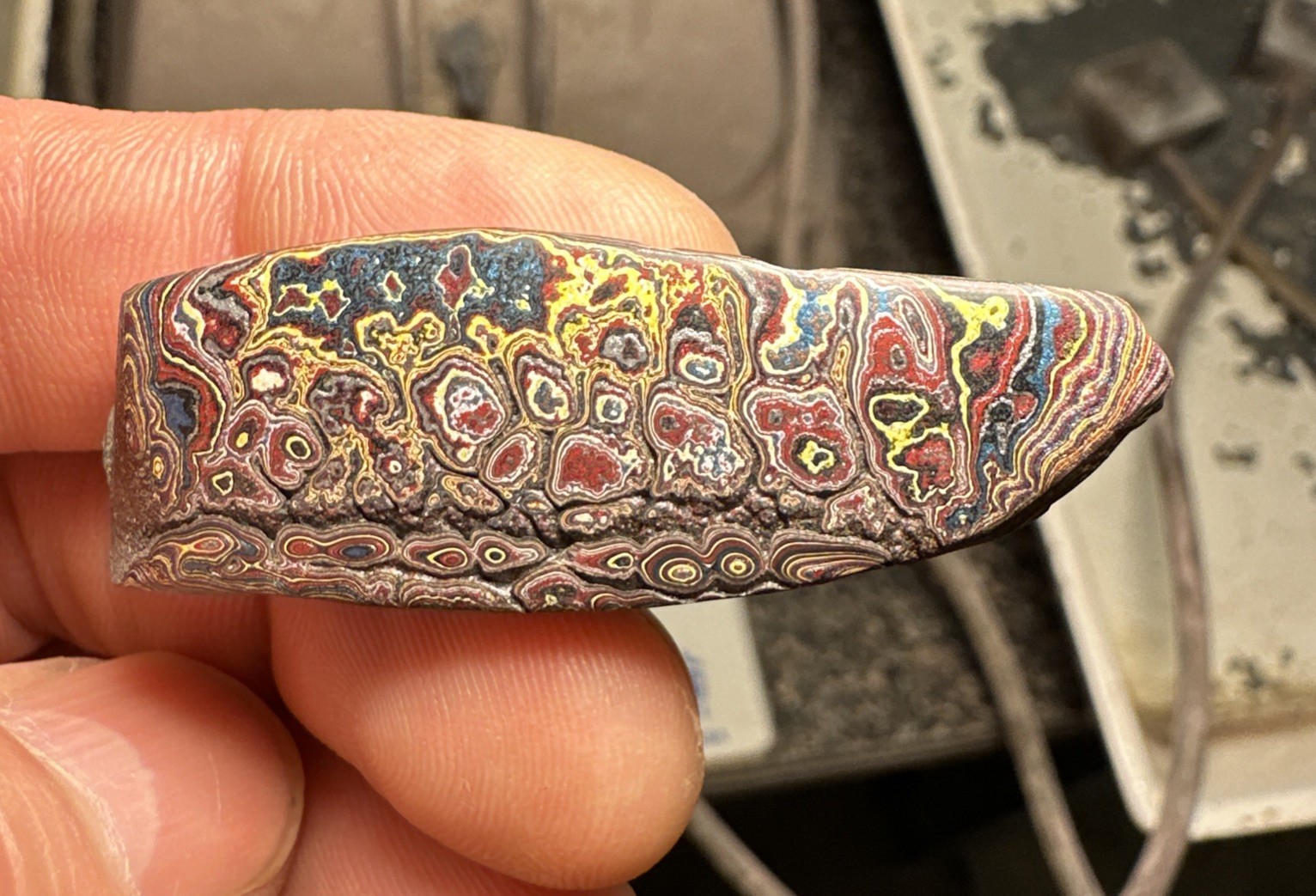 Corvette Fordite specimen from Bowlinggreen Kentucky early 2000s