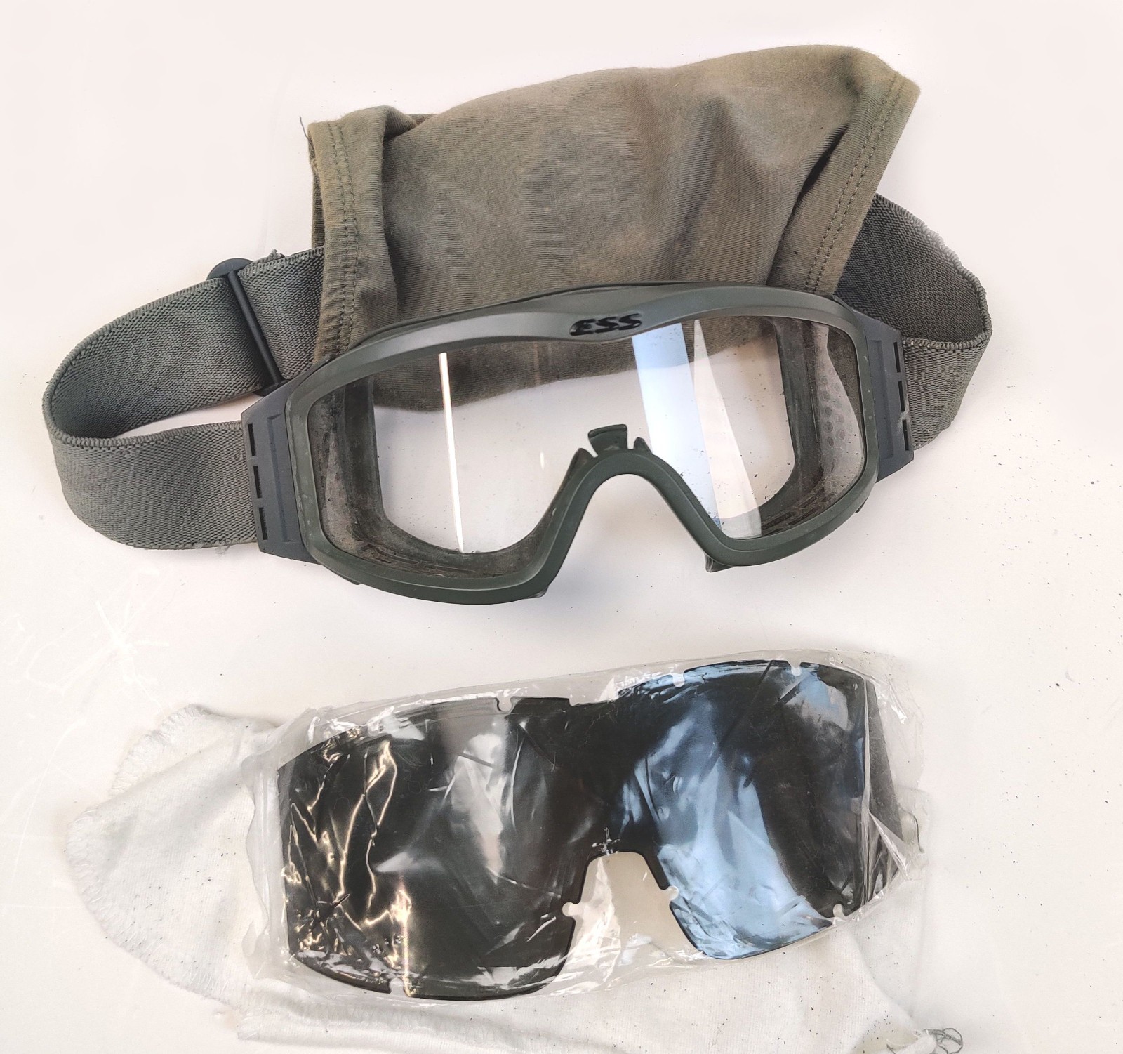 Authentic ESS Series Goggles NVG Foliage Green