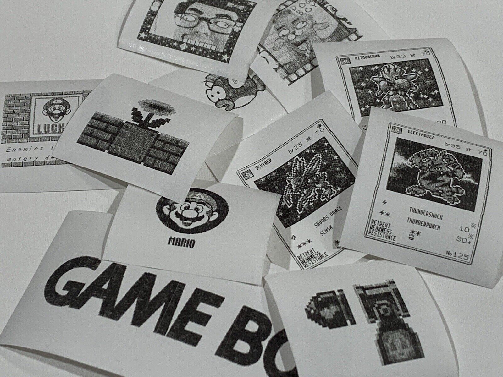Game Boy Printer Paper (3x) Rolls