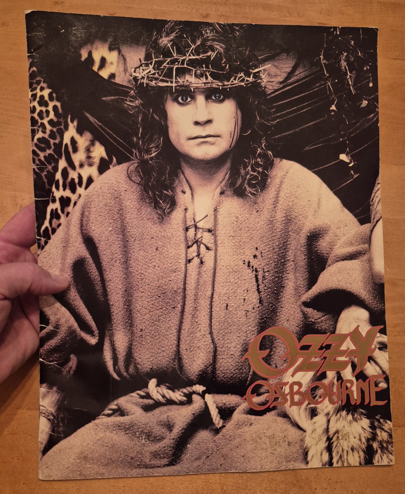 Ozzy Osbourne No Rest For The Wicked Vintage Tour Program