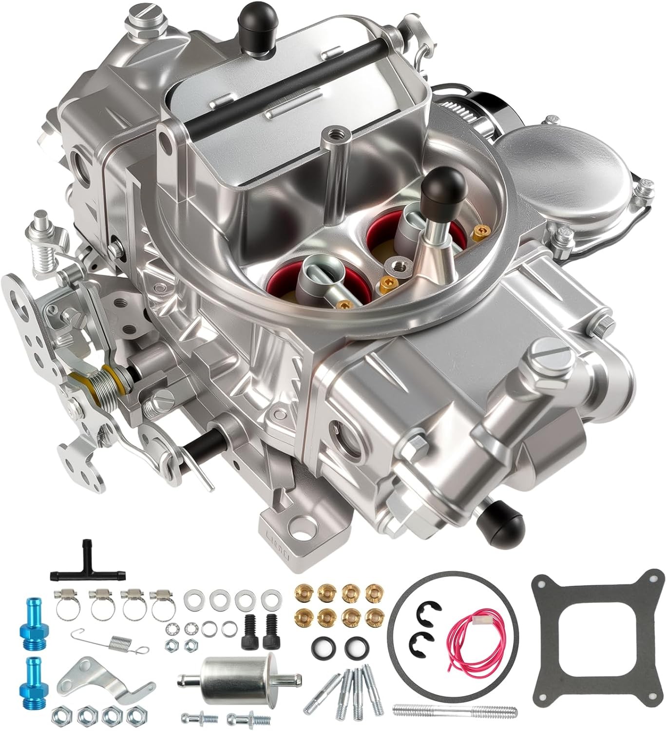 Carburetor For 0-80458SA Holley 4-Barrel Square Bore 600 CFM Electric Choke 4160