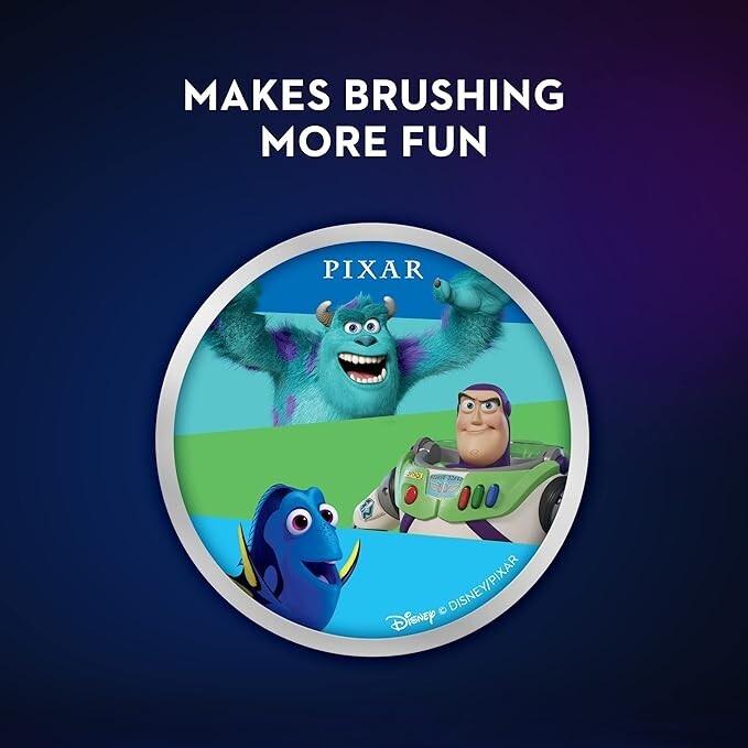 Oral-B Kid's Battery Toothbrush Featuring Disney's Buzz Lightyear, Soft Bristles