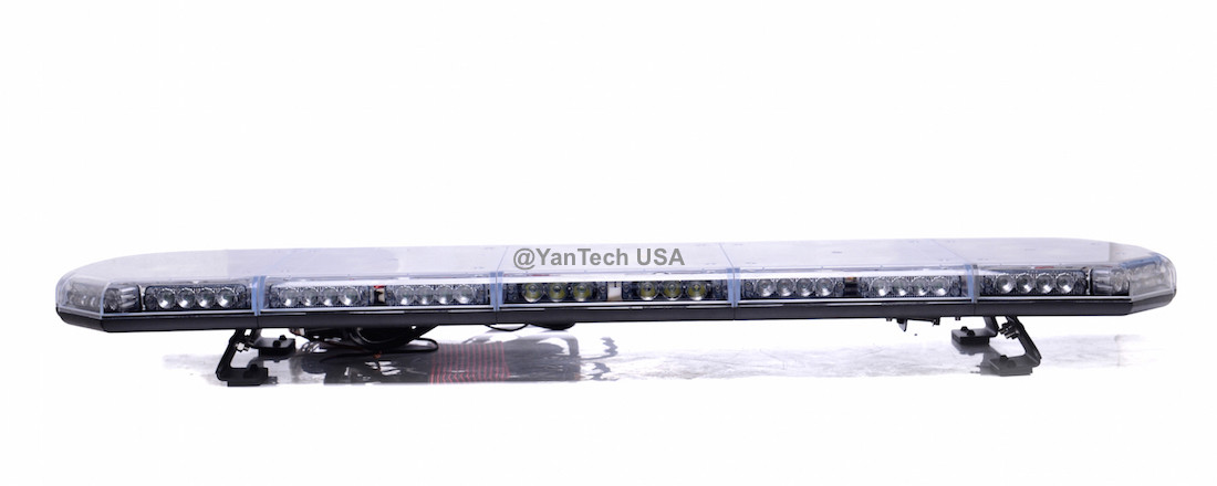 56" LED Strobe Beacon Lightbar w/ Cruise Control, Alley&Brake&Turn Signal Lights