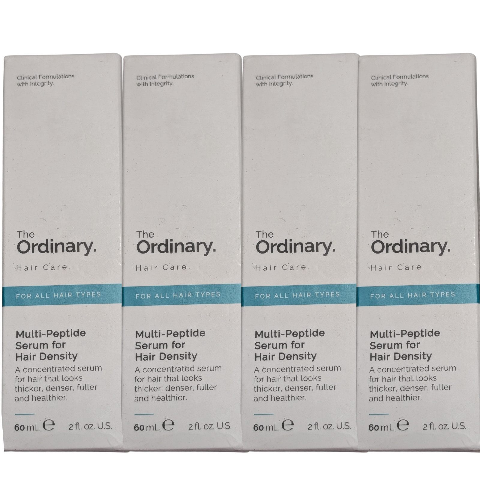 4 Pack The Ordinary Multi-Peptide Hair Density Serum 60ml Treatment Growth Care