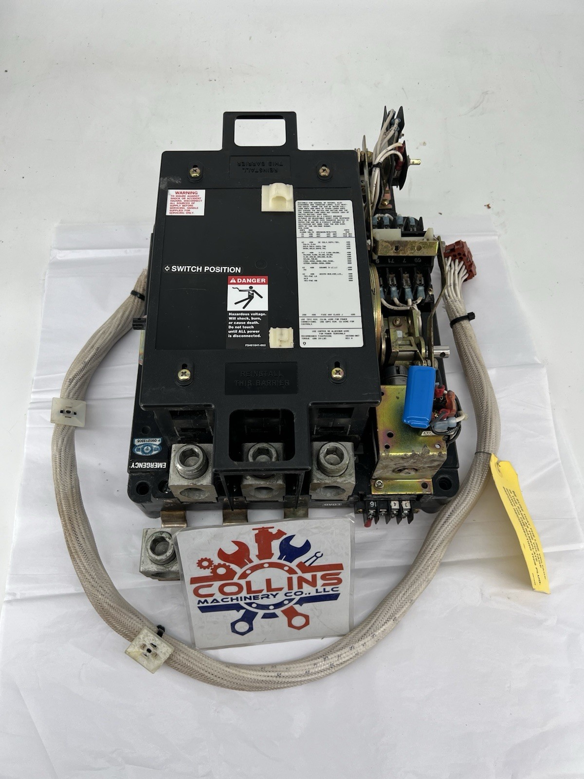 Asco 300 Series Automatic Transfer Switch, 3P, 22-35A, 3Ø, 480-600V, For Motors