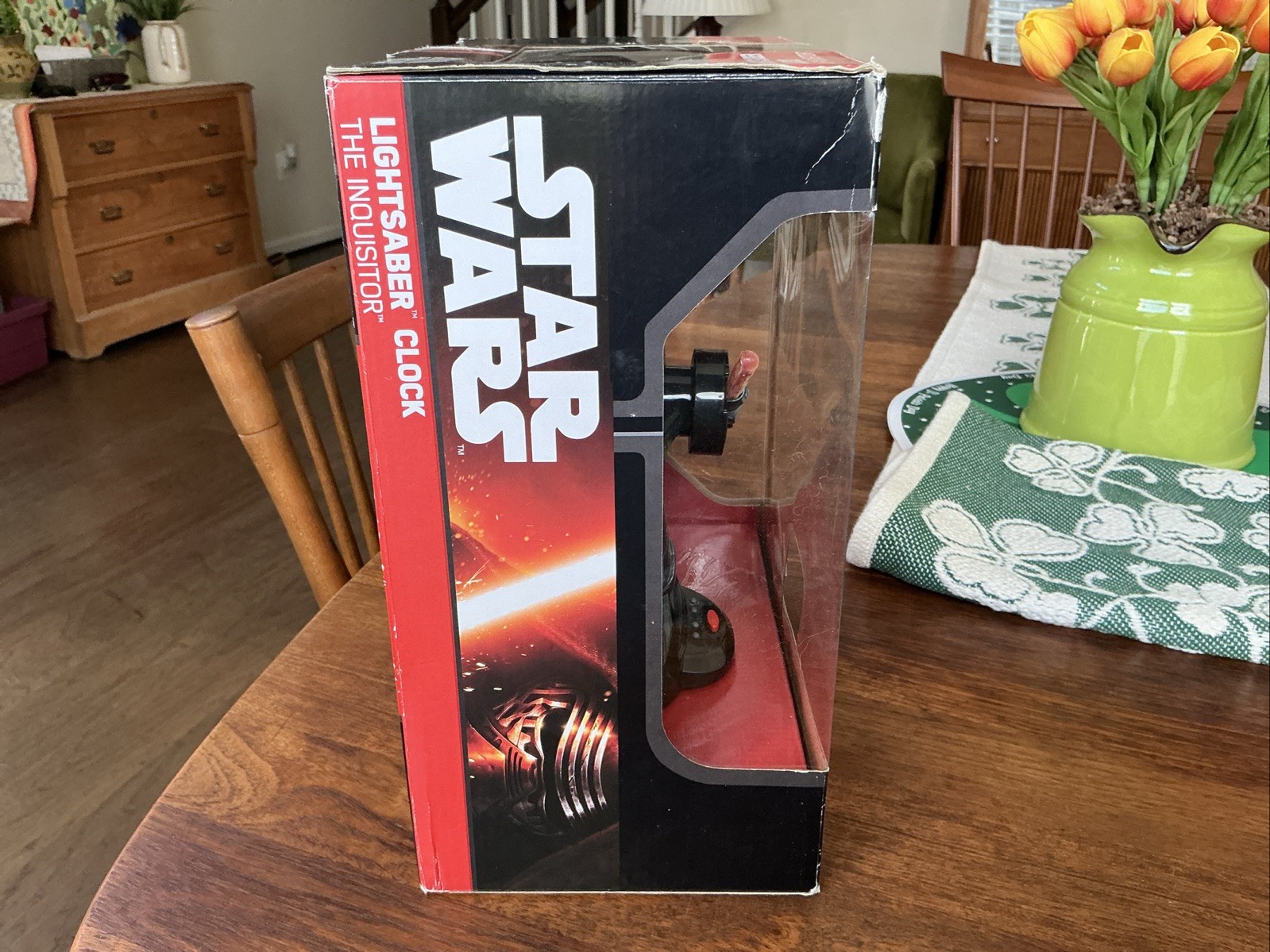 Star Wars “The Inquisitor” Lightsaber Alarm Clock - New In Box