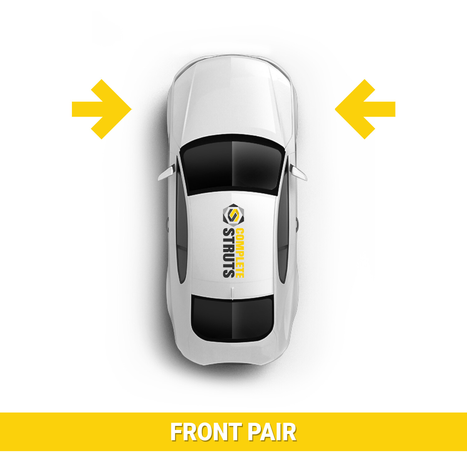 2016-2019 Chevrolet Cruze Front Pair Complete Struts & Coil Spring Assemblies