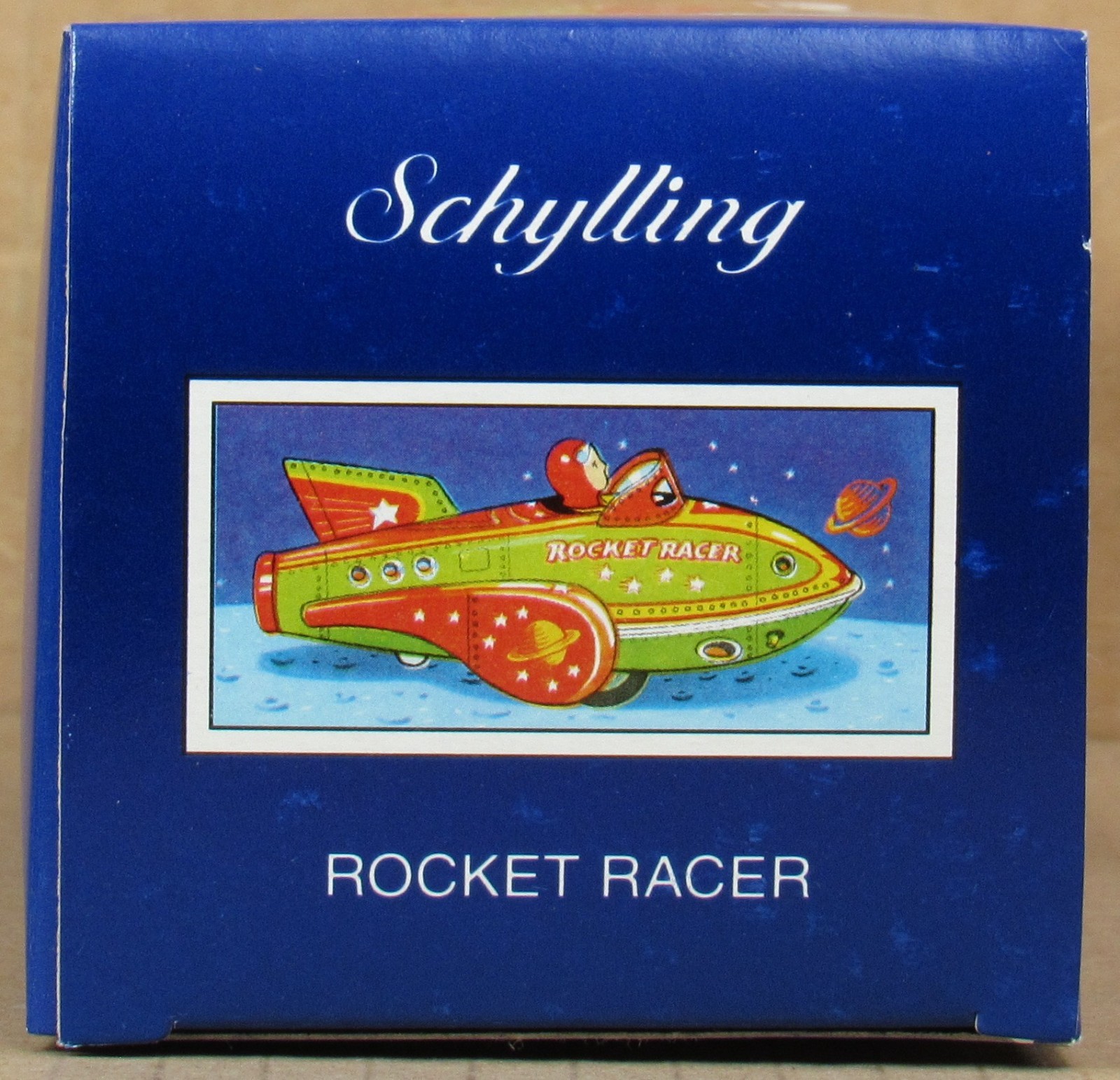 Schylling MF735 "Rocket Racer" Tin Friction Toy NIB 2001
