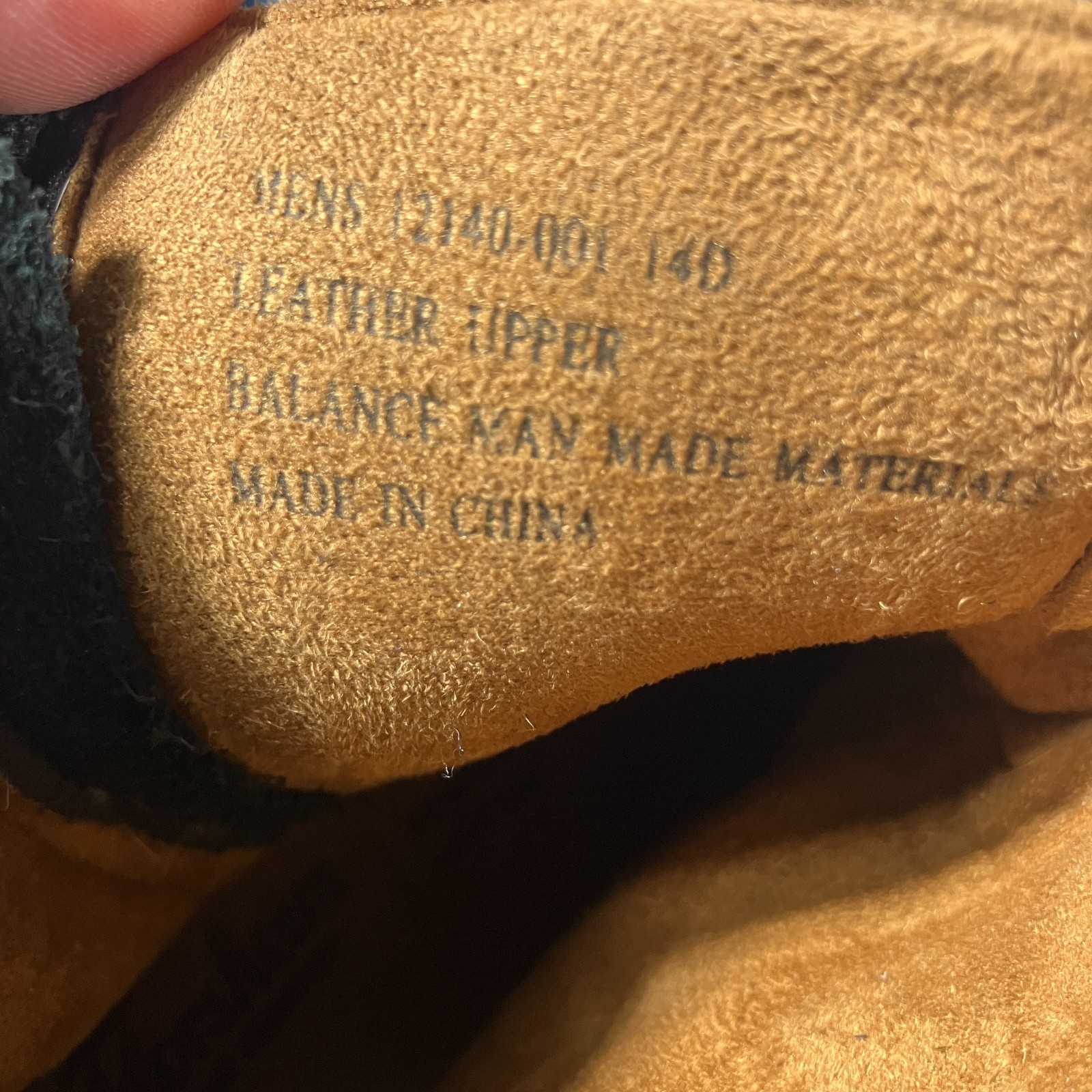 Men's FLORSHEIM Limited Ankle Chukka BLACK Leather BOOTS Size 14 D NICE