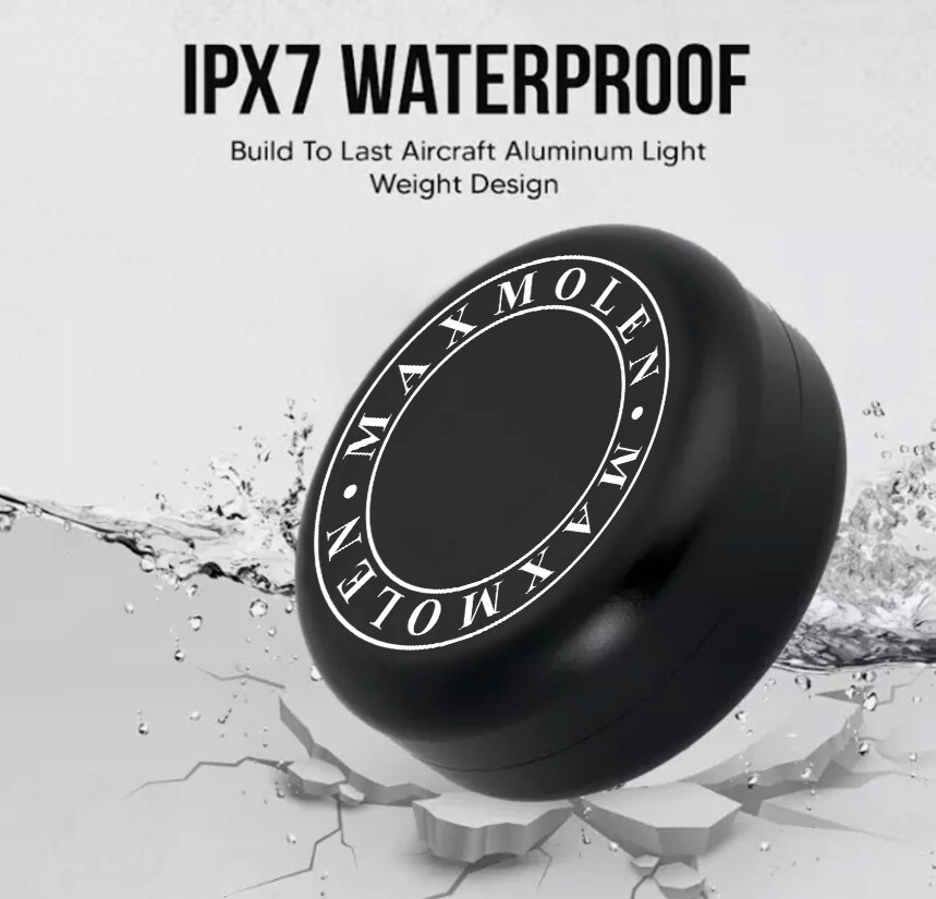 Air-tight Stash Container Storage- 2-in-1 Set. Portable Aluminum - Smell Proof