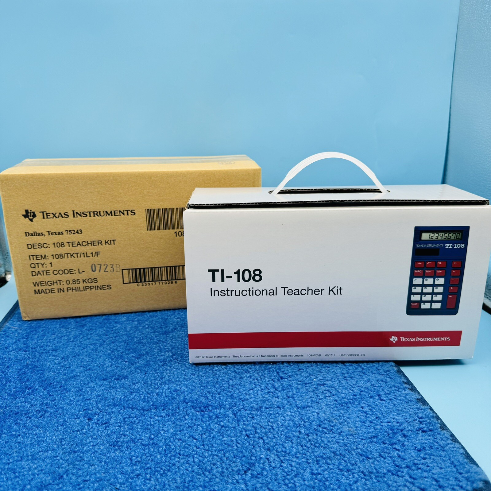Texas Instruments TI-108 Teacher Kit - 10 Calculators - NEW