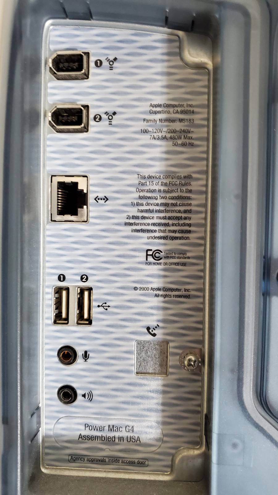 Apple Power Mac G4 2001 500MHz 1GB RAM Radeon 8500 RAID SCSI No HDD No OS