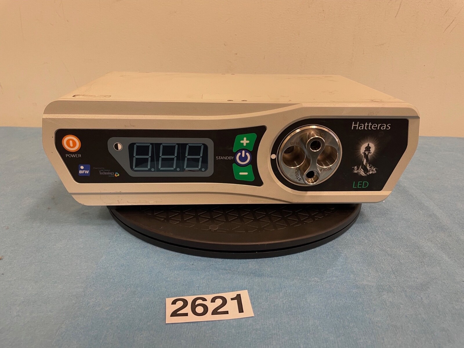 TESTED Long Island Technology Group Hatteras LED Light Source BFW 1600 + Manual