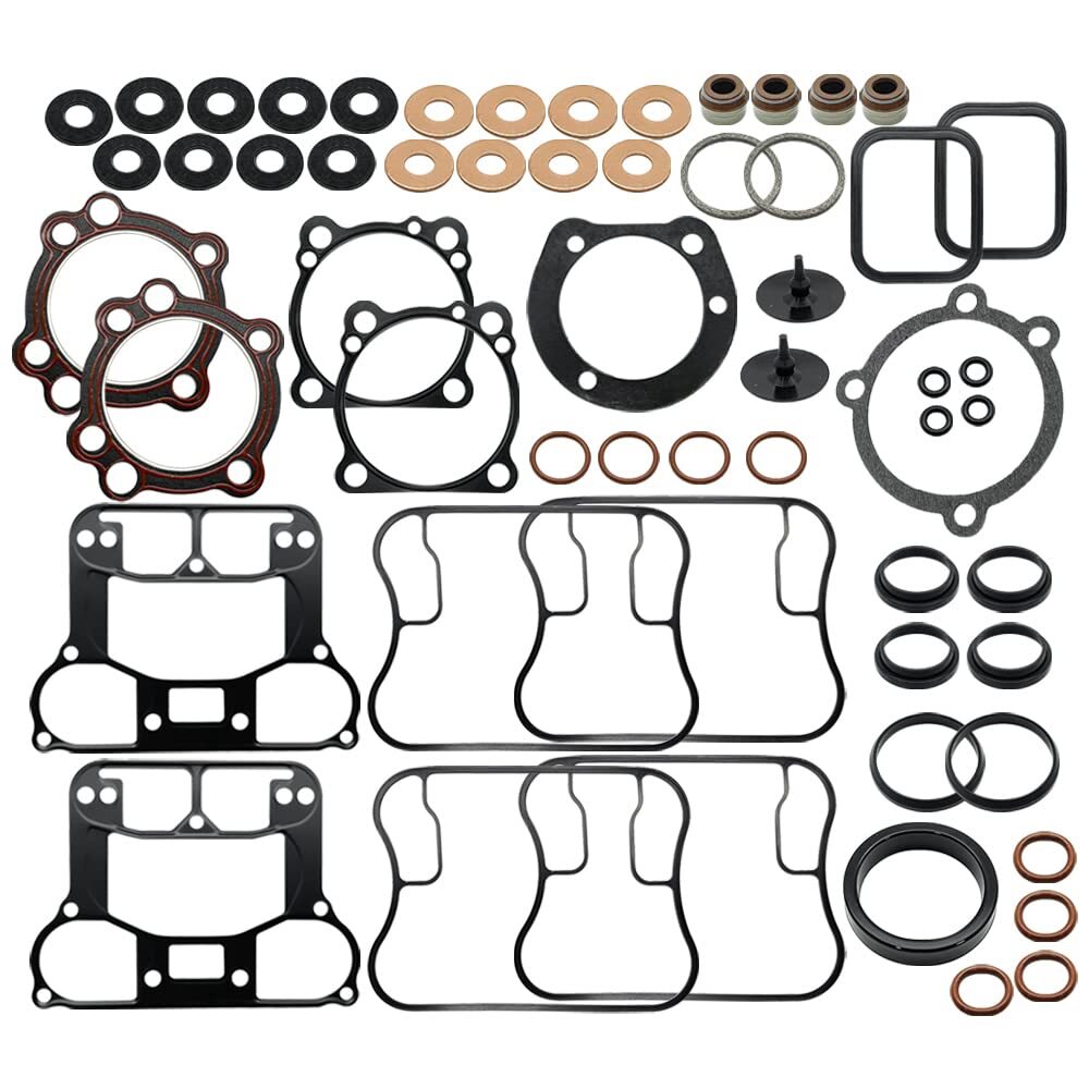 Top Bottom End Engine Gasket Kit Set for Harley Sportster 1200 883 XLH1200 XL883