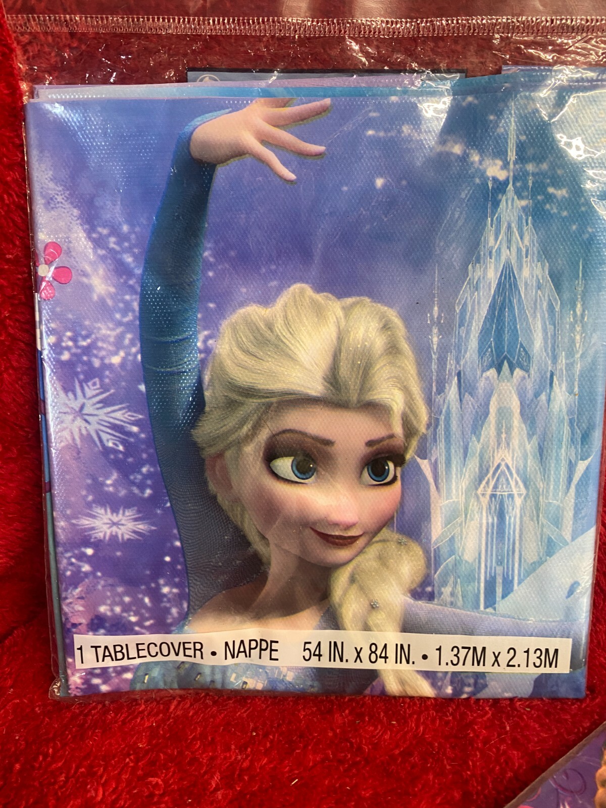 Set of 8 Disney Frozen Party Decorations & Supplies 2 Tablecloths & 64 Gift Bags