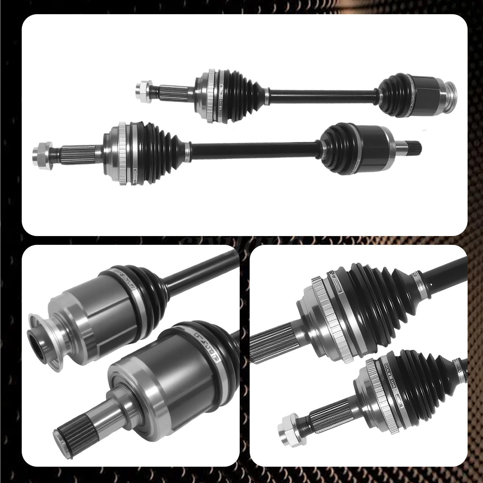 CV Axle Shaft Front Left & Right Set for Honda CR-V Manual Trans 2.0L 1997-2001